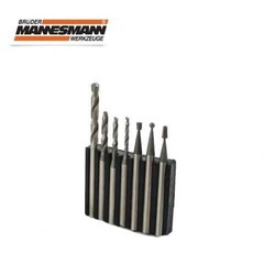 MANNESMANN - Mannesmann 92562 Drilling and Milling Set, 7 Pcs