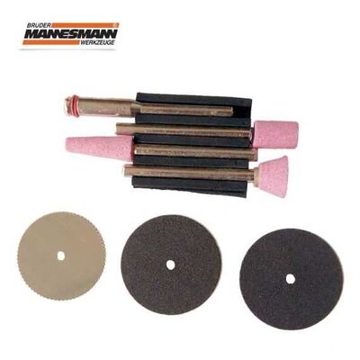 Mannesmann 92566 Mini Grinding & Cutting Set, 7 Pcs