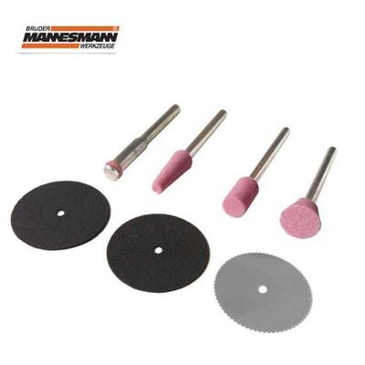 Mannesmann 92566 Mini Grinding & Cutting Set, 7 Pcs