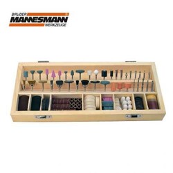 MANNESMANN - Mannesmann 92568 Cutting, Grinding and Polishing Set, 200 Pcs