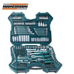 MANNESMANN - Mannesmann 98430 Professional Socket Set, 215 Pcs, Metric