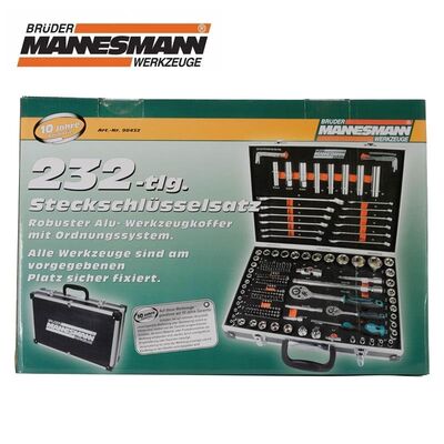 Mannesmann 98432 Lokma Anahtar Seti, 232 Parça