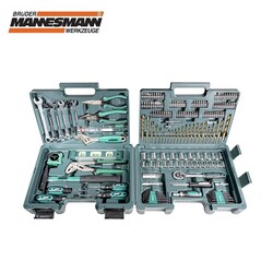 MANNESMANN - Mannesmann 29086 Tool Set, 176 Pcs