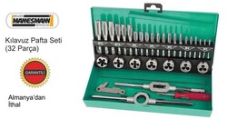 Mannesmann 53250 Thread Cutting Tool Set, 32Pcs - 6