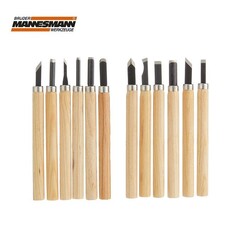 Mannesmann 690-12 Wood-Clay Carving Set, 12 Pcs. - 4