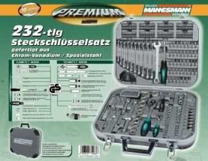 Mannesmann 98450 Socket Set 94 Pcs, Metric