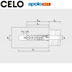MEA F 10 Dübel (10x50mm, 50 adet) - 2