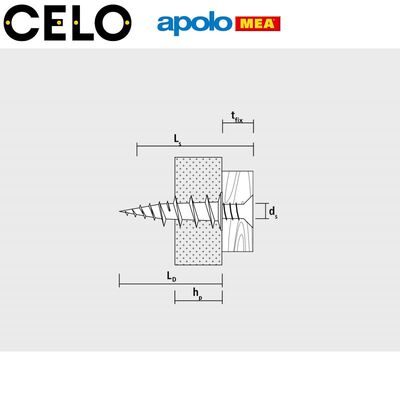MEA GKD Alçıpan ve İnce Duvar Dübeli (4-5mm, 50 adet)