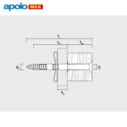 MEA HR 6-30 Boşluk Dübeli (6x30mm, 100 adet) - 3