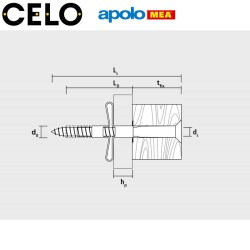 MEA HR 8-40 Boşluk Dübeli (8x40mm, 50 adet) - 3