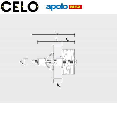 MEA HRM 4/20 Metal Boşluk Dübeli (8x46mm, 100 adet) - 2