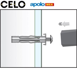 MEA HRM 4/20 Metal Boşluk Dübeli (8x46mm, 100 adet) - 4