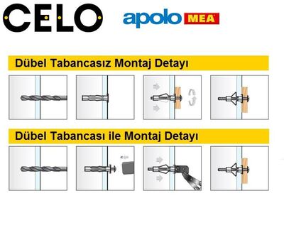MEA HRM 4/20 Metal Boşluk Dübeli (8x46mm, 100 adet) - 8