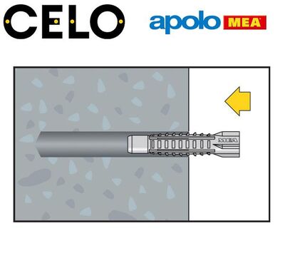 MEA MZK 14 Dübel (14x76mm, 25 adet) MEA MZK 14 Dübel (14x76mm, 25 adet)