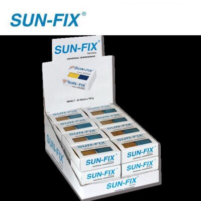 SUN-FIX Epoxy Adhesive, UNIVERSAL VERWENDBAR (100g, 24 Pcs) - 2
