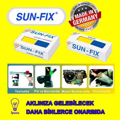 SUN-FIX Macun Kaynak, UNIVERSAL VERWENDBAR, 40gr, 36 Adet