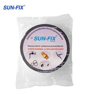 SUN-FIX Self-Amalgamating Tape, Isolation Tape, 10m SUN-FIX Self-Amalgamating Tape, Isolation Tape, 10m