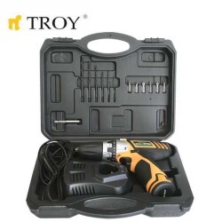 TROY 13012 Li-Ion Akülü Vidalama, 10.8V - 2
