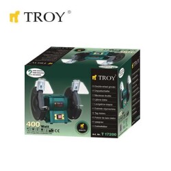 TROY 17200 Bench Grinder, Ø200 x 25mm x Ø32mm - 2