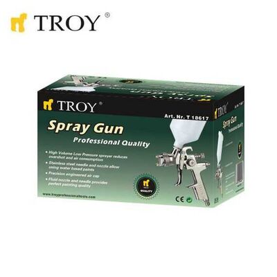 TROY 18617 Profesyonel Boya Tabancası (1.4mm)