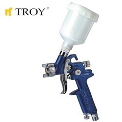 TROY - TROY 18620 Mini Gravity Feed Spray Gun, 1.0mm