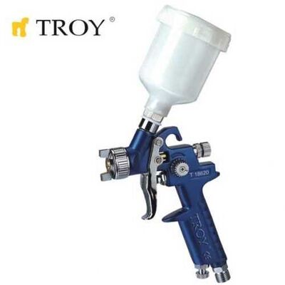 TROY 18620 Mini Gravity Feed Spray Gun, 1.0mm