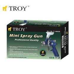 TROY 18620 Mini Gravity Feed Spray Gun, 1.0mm - 5
