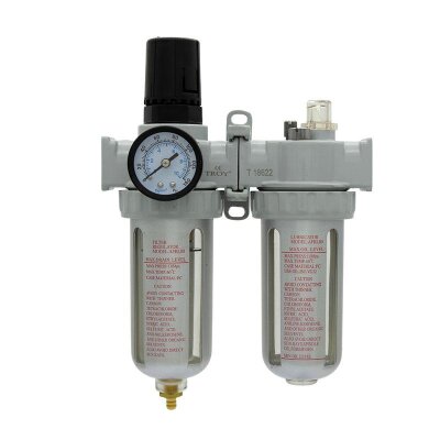 TROY 18622 Combined Filter+Regulator+Lubricator 1/2(N)PT - 1
