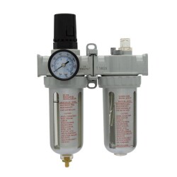 TROY 18624 Combined Filter+Regulator+Lubricator 1/4(N)PT