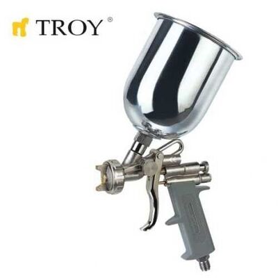 TROY 18670 Gravity Feed Spray Gun, 1.5mm