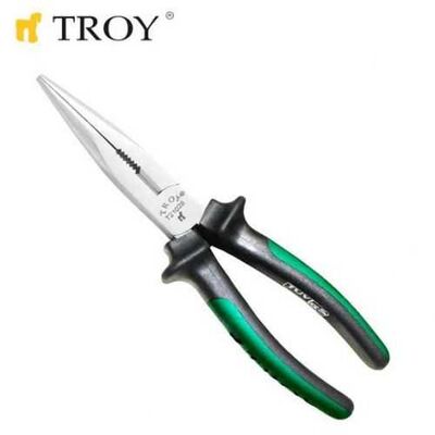 TROY 21026 Straight-Nose Plier, 160mm TROY 21026 Straight-Nose Plier, 160mm