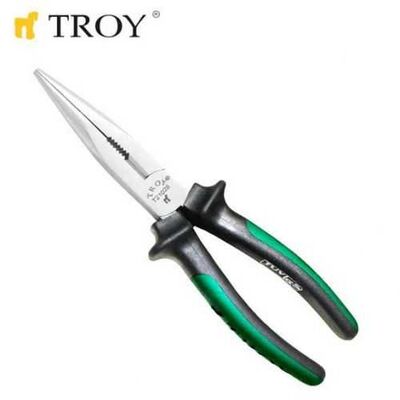TROY 21028 Straight-Nose Plier, 180mm