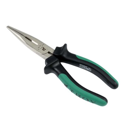 TROY 21028 Straight-Nose Plier, 180mm - 1