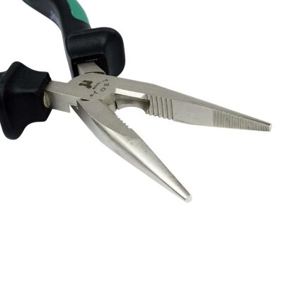 TROY 21028 Straight-Nose Plier, 180mm - 2