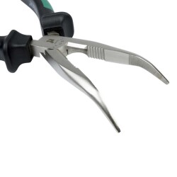 TROY 21038 Bent Nose Plier, 180mm - 3