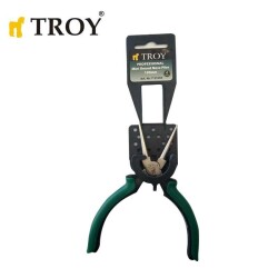 TROY 21055 Elektronikçi Yuvarlak Uçlu Kargaburun (130mm) - 4