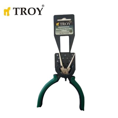 TROY 21055 Elektronikçi Yuvarlak Uçlu Kargaburun (130mm) - 4