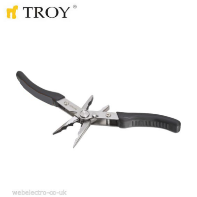 TROY 21090 Çift Başlıklı Pense+Kargaburun - 8