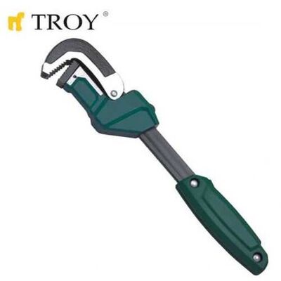 TROY 21246 Quick Adjustable Pipe Wrench, 300mm