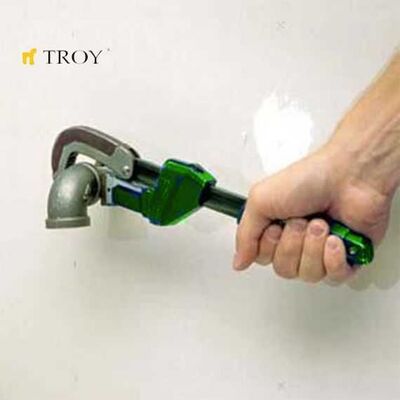 TROY 21246 Quick Adjustable Pipe Wrench, 300mm