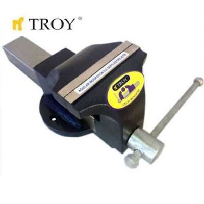 TROY 21412 Steel Vice, 125mm
