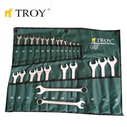 TROY - TROY 21525 Combination Spanner Set - 25Pcs, 6-32mm TROY - TROY 21525 Combination Spanner Set - 25Pcs, 6-32mm