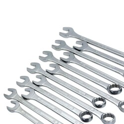 TROY 21525 Combination Spanner Set - 25Pcs, 6-32mm - 4