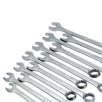 TROY 21525 Combination Spanner Set - 25Pcs, 6-32mm - 4