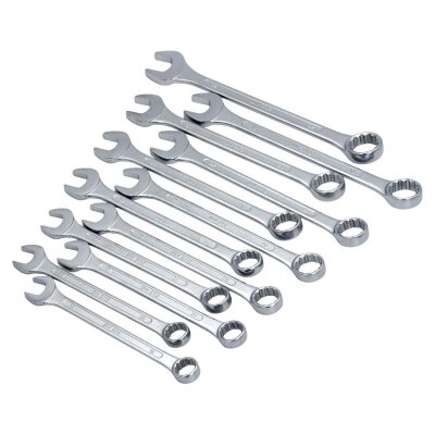 TROY 21525 Combination Spanner Set - 25Pcs, 6-32mm - 3