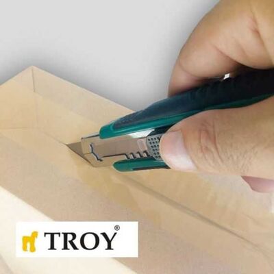 TROY 21600 Professional Box Cutter, 100x18mm TROY 21600 Professional Box Cutter, 100x18mm