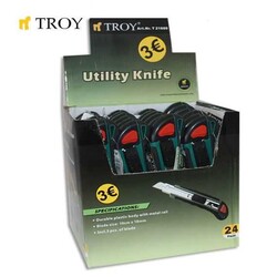 TROY 21600 Profesyonel Maket Bıçağı (100x18mm) - 6