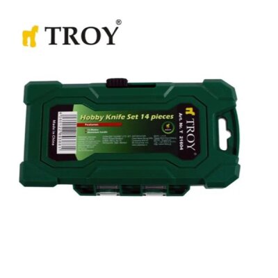 TROY 21604 Hobby Knife Set, 14 Pcs - 8