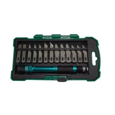 TROY 21604 Hobby Knife Set, 14 Pcs - 6
