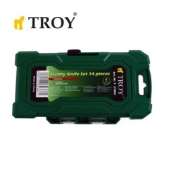 TROY 21604 Hobi Maket Bıçağı Seti, 14 Parça - 4